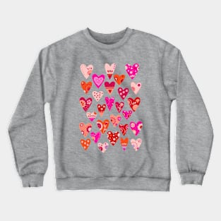 Japandi Hearts Crewneck Sweatshirt